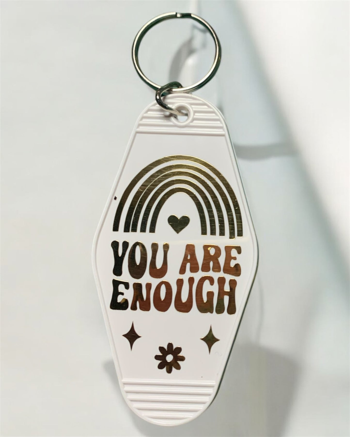 Porte-clés Motel  « You Are Enough »